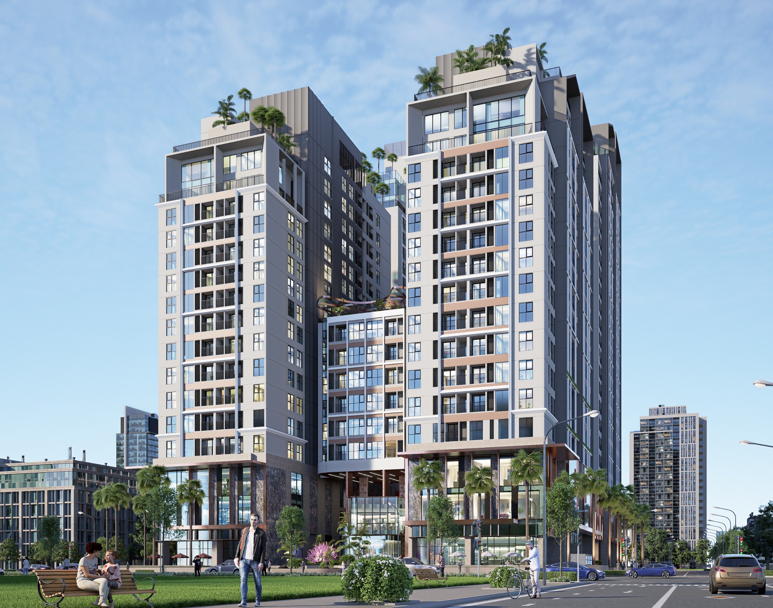 Lõi tiện ích trung tâm tại căn hộ Hue Heritage mở ra phong cách sống hiện đại giữa lòng di sản